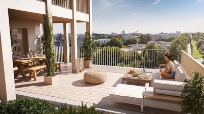 Appartement - 80 m² - 4 pièces