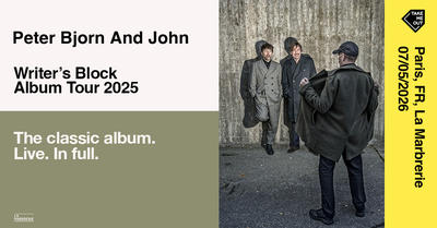 Take me Out : Peter Bjorn and John en concert !