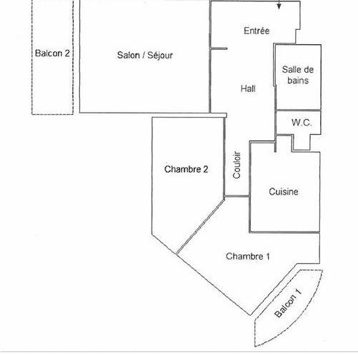 Appartement - 73 m² - 3 pièces