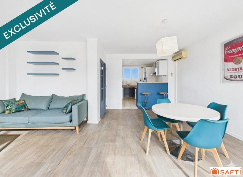 Appartement - 64 m² - 3 pièces