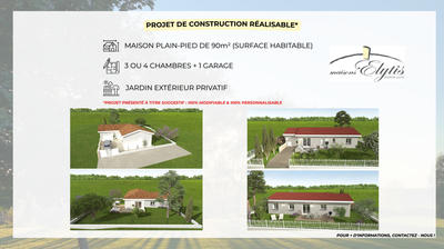 Terrain constructible - 490 m²