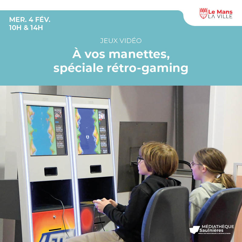 À vos manettes, spéciale rétro-gaming