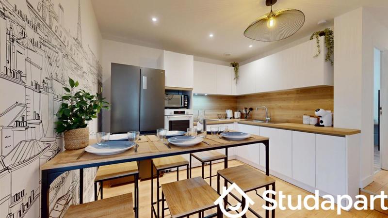 Chambre - 11 m² - 1 pièce