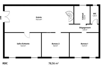 Appartement - 79 m² - 4 pièces