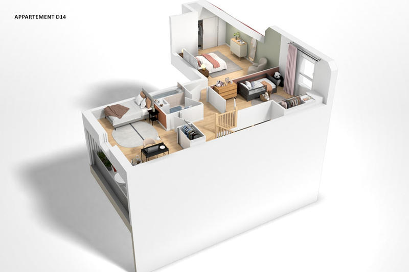 Maison - 80 m² - 4 pièces