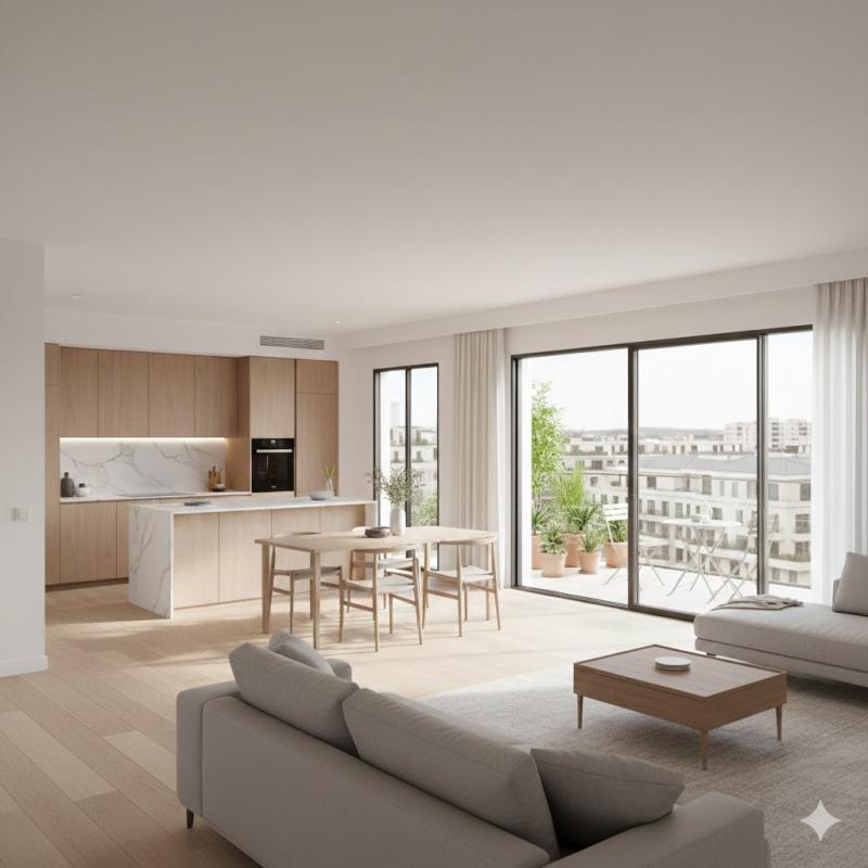 Appartement - 72 m² - 3 pièces