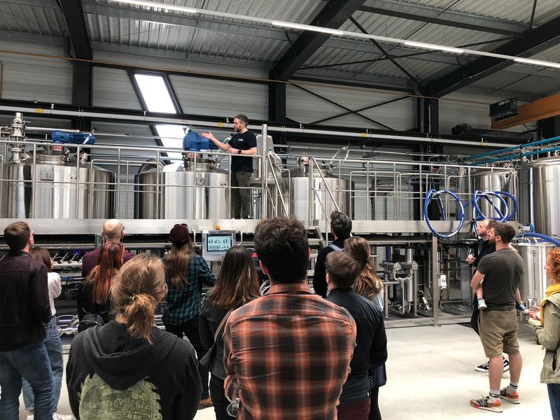 Visite de la brasserie Galibot