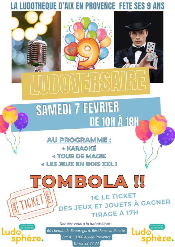 Ludoversaire de la Ludo'sphère