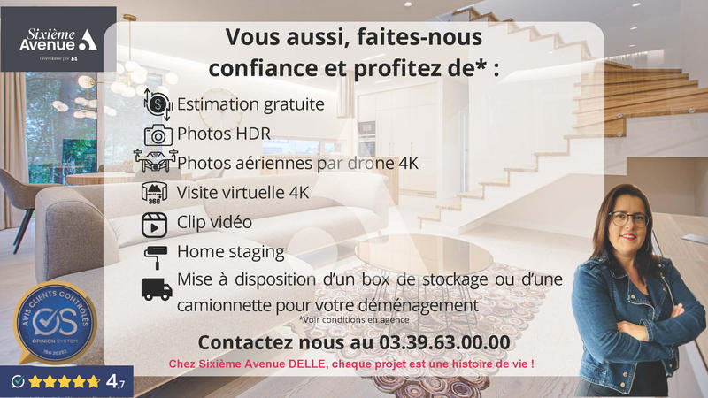 Maison - 110 m² - 4 pièces