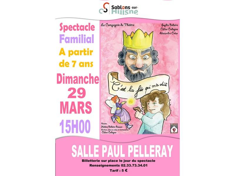 "C'est la fée qui m'a dit" - Spectacle familial