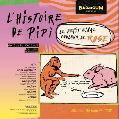 L’Histoire de Pipì, le petit singe couleur de rose