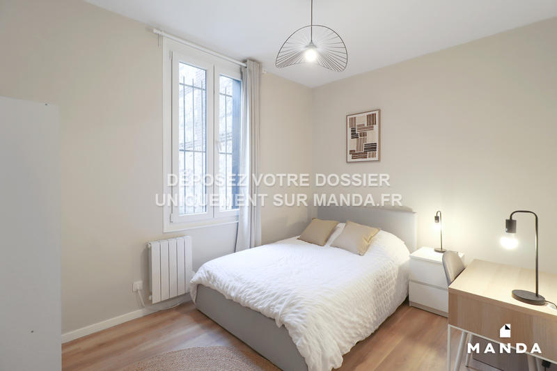 Chambre - 12 m² - 3 pièces
