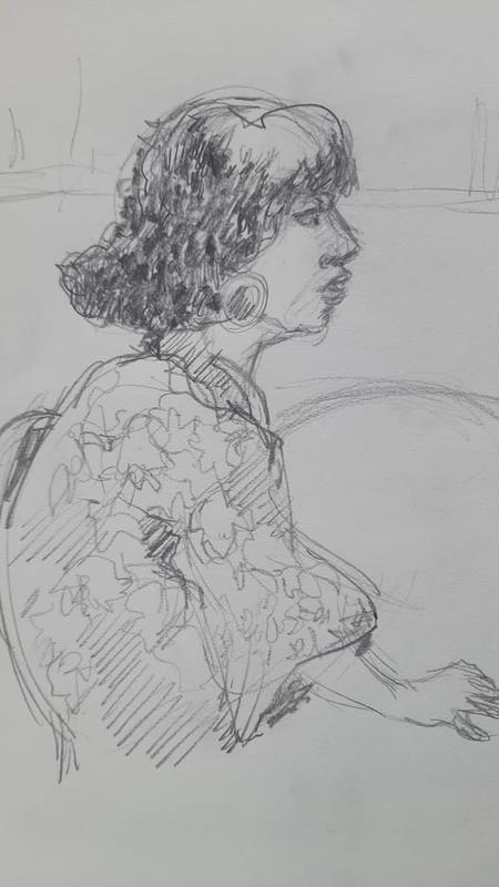 Création d'un groupe de sketchers à Sanary