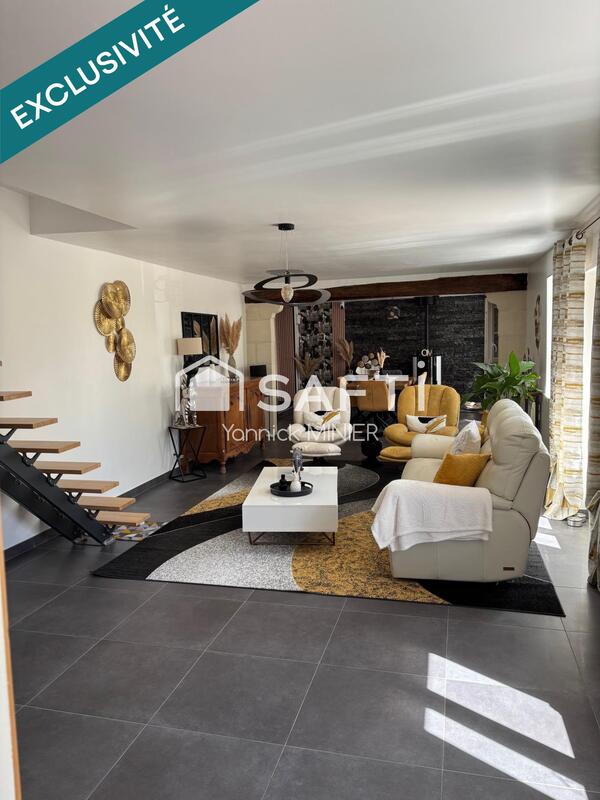 Maison - 186 m² - 8 pièces