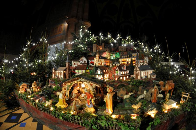 Sentier des crèches : Église Saint-Martin