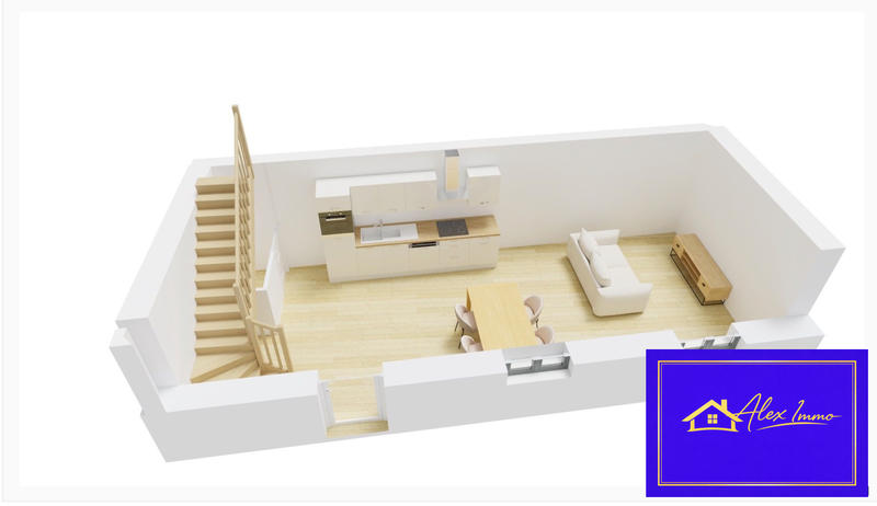 Appartement - 55 m² - 4 pièces