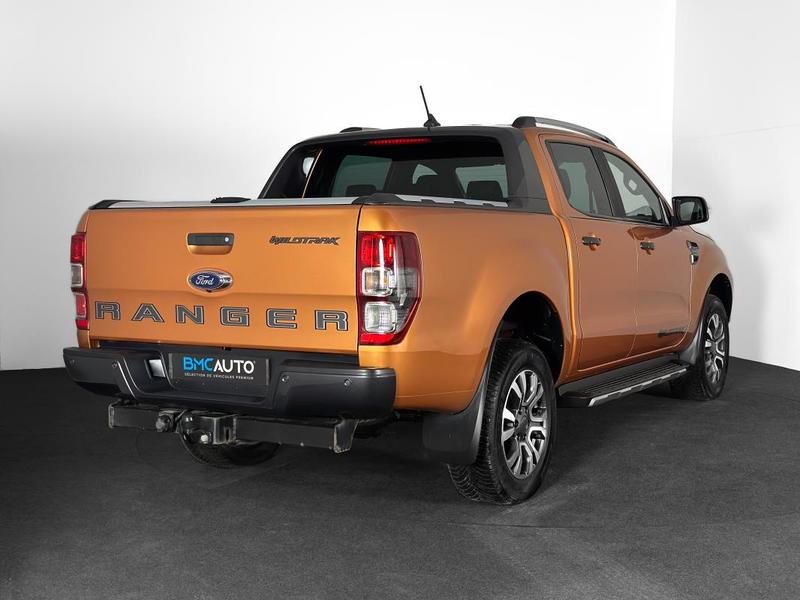 Ford Ranger Double Cabine Wildtrak 2.0 Tdci 213ch Bva 4x4 Ja18p Regul Keylessgo Gps Carplay Attelage