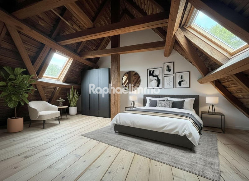 Maison ancienne - 140 m² - 5 pièces