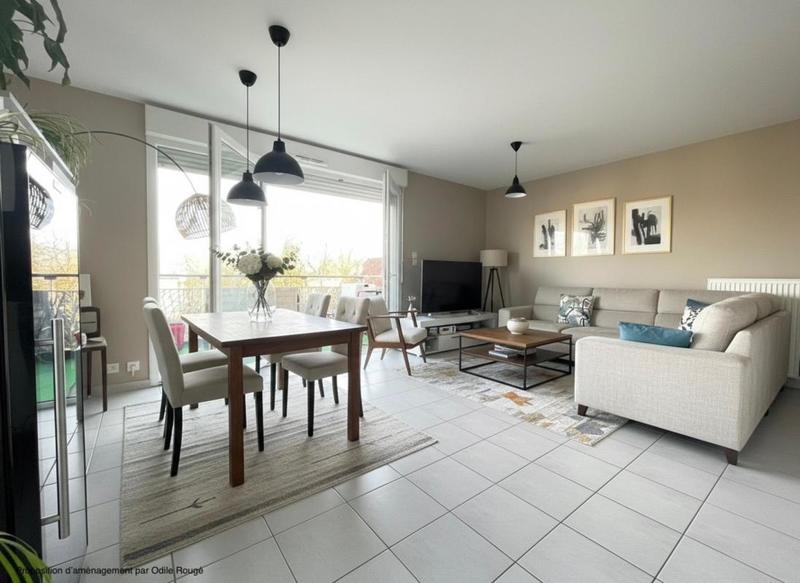 Appartement - 62 m² - 3 pièces