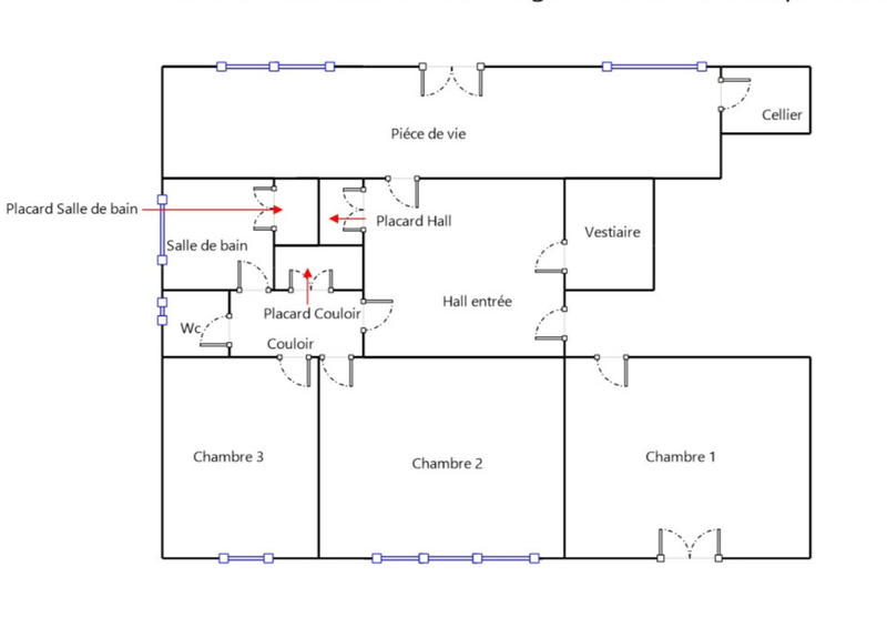 Appartement - 83 m² - 4 pièces