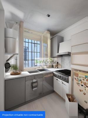 Appartement ancien - 31 m² - 2 pièces