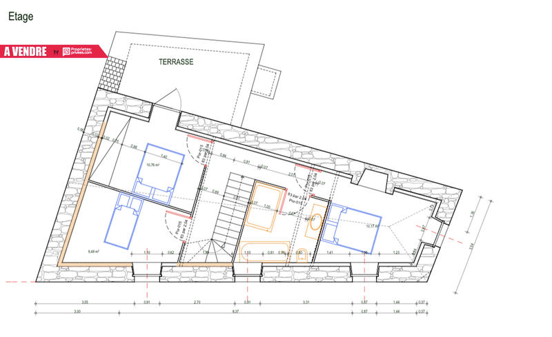 Maison - 115 m² - 4 pièces