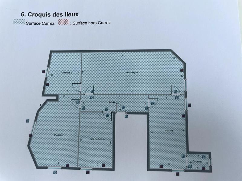 Appartement - 68 m² - 3 pièces