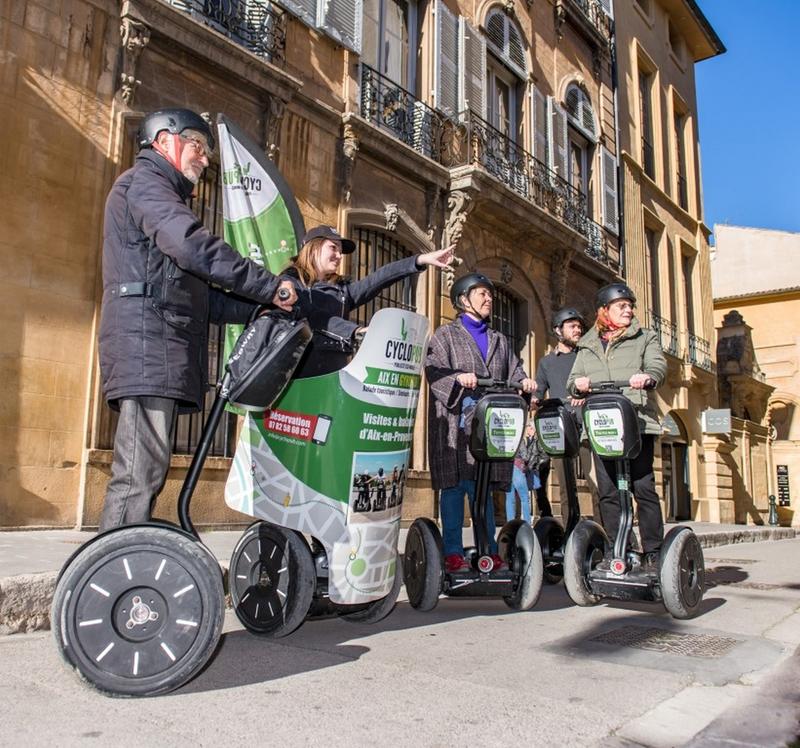 Découverte de la ville en Segway