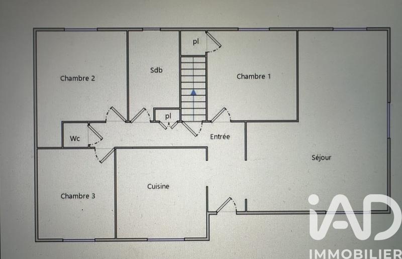 Maison - 92 m² - 4 pièces
