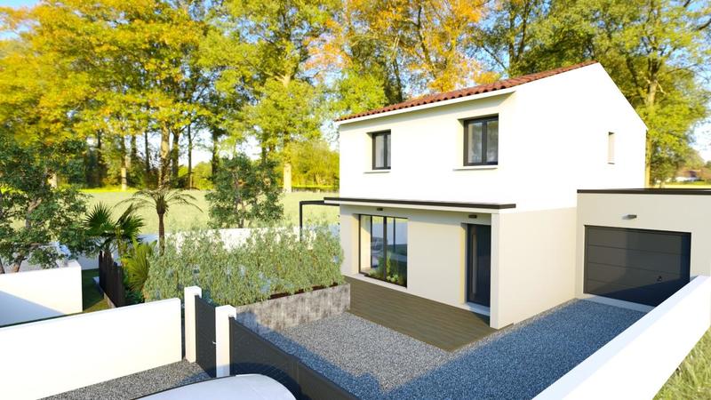 Maison - 90 m² - 5 pièces