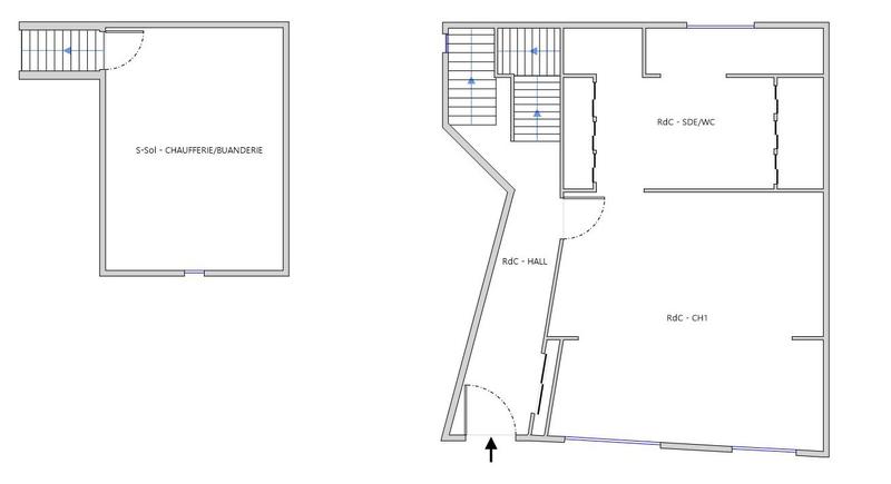 Maison de ville - 116 m² - 4 pièces