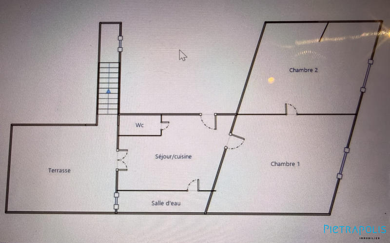 Appartement - 42 m² - 3 pièces