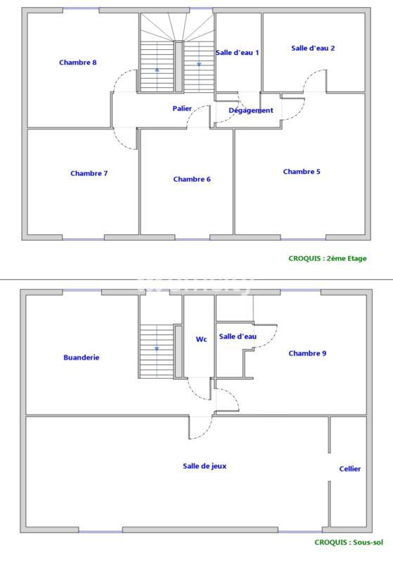 Demeure - 255 m² - 11 pièces
