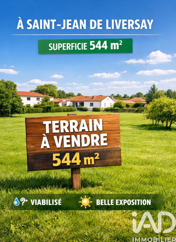 Terrain - 544 m²