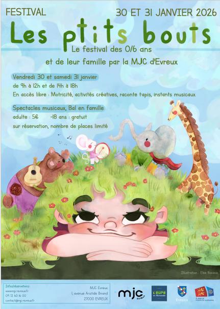 Festival les Ptits Bouts - Bal des mouflets – Mjc d’Évreux
