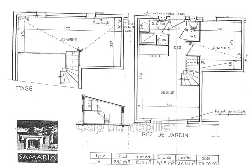 Maison - 41 m² - 4 pièces