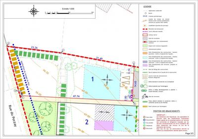 Terrain constructible - 922 m²