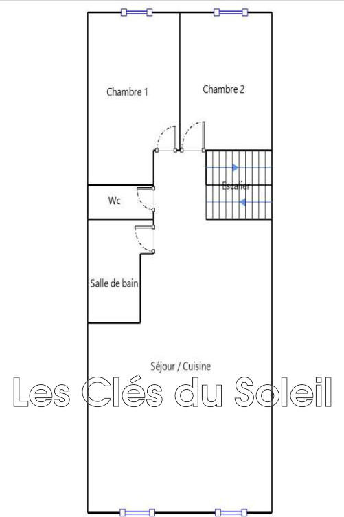 Maison de ville - 130 m² - 6 pièces
