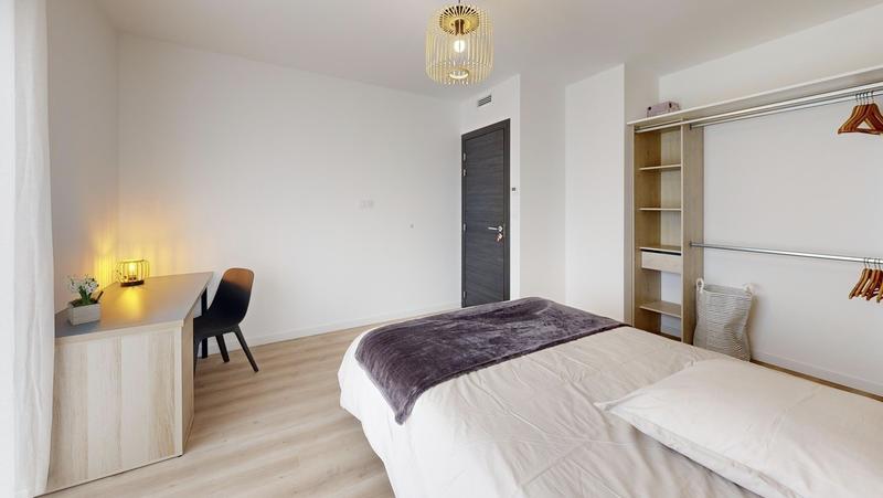 Chambre - 17 m² - 1 pièce