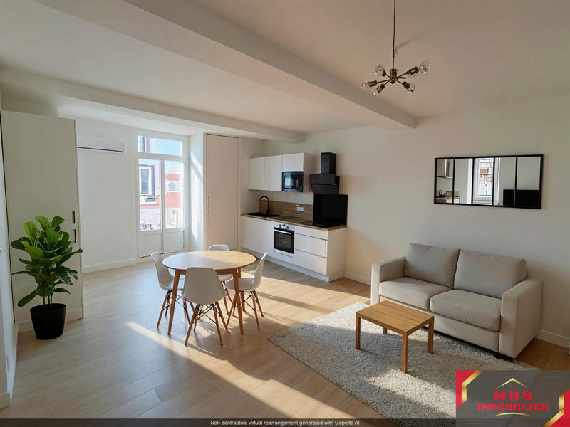 Appartement - 54 m² - 3 pièces