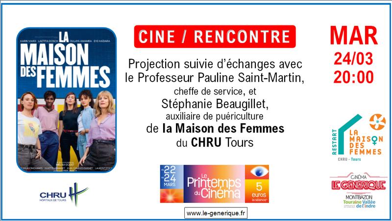 Ciné/Rencontre avec la Maison des Femmes
