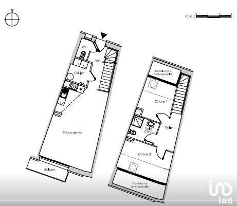 Appartement - 69 m² - 3 pièces