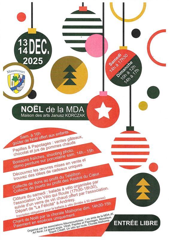 Marché de noël de la mda