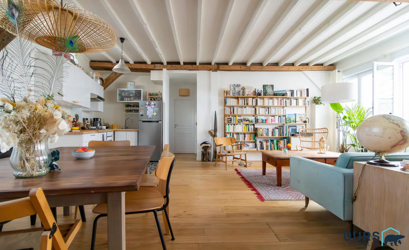 Maison ancienne - 103 m² - 5 pièces