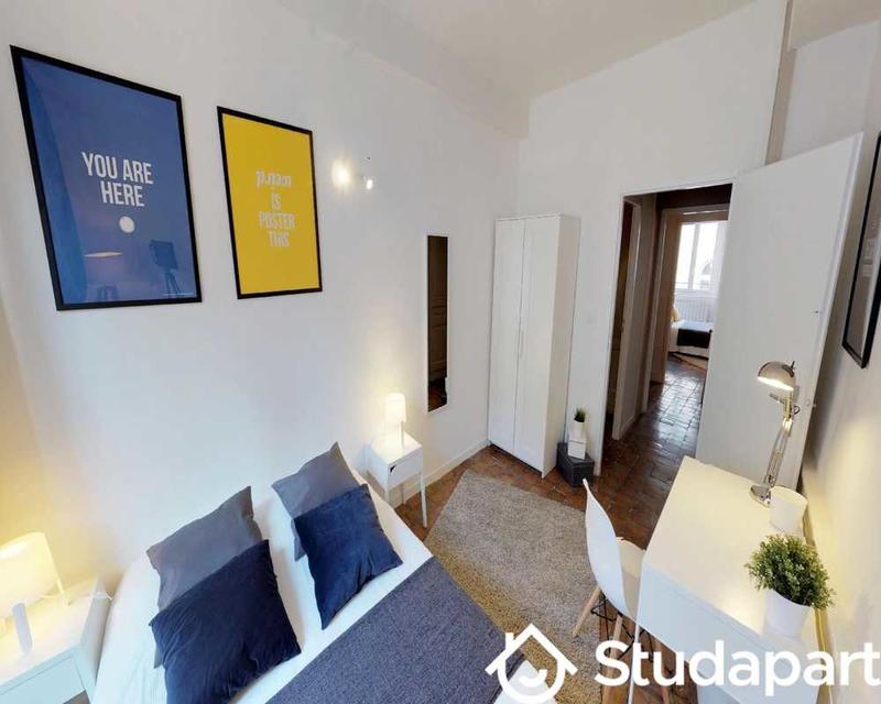 Chambre - 50 m² - 1 pièce