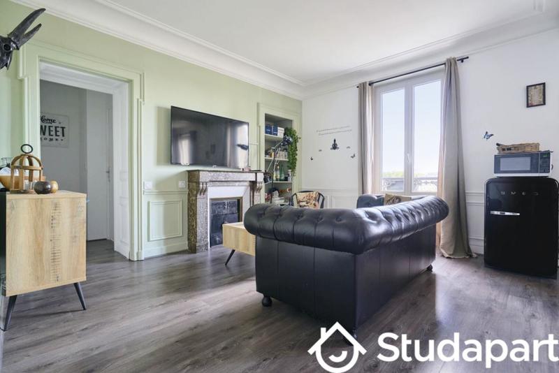 Chambre - 12 m² - 1 pièce