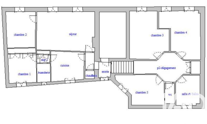 Appartement - 124 m² - 6 pièces