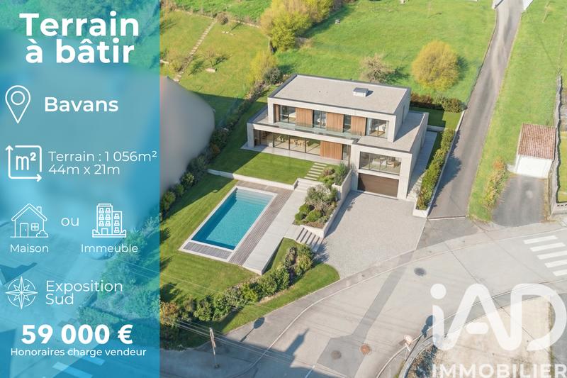 Terrain - 1 056 m²