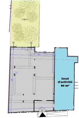 Local d'activités - 90 m²