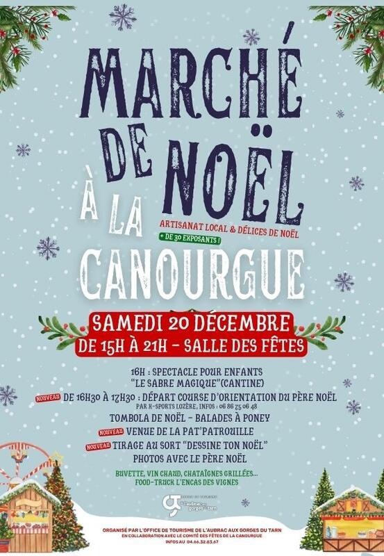 Marché de noel de la canourgue